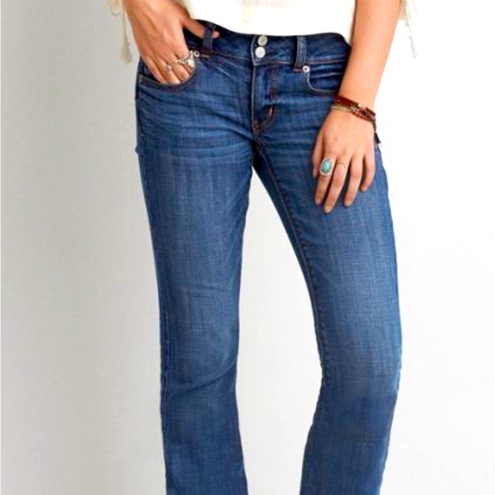 American eagle outfitters flare artist jeans